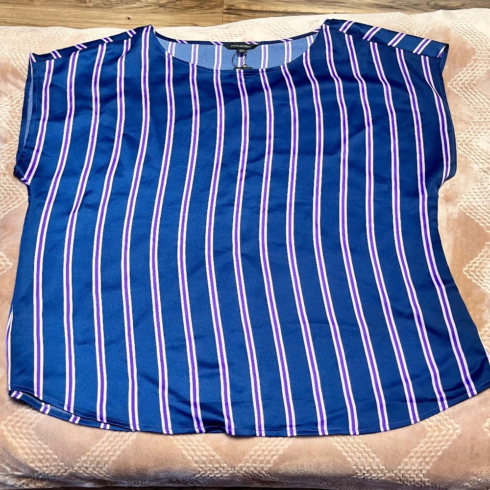 Banana republic striped top